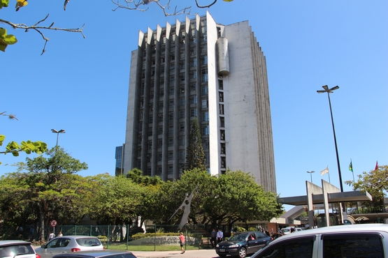 Foto do prédio sede do Tribunal de Justiça de Santa Catarina