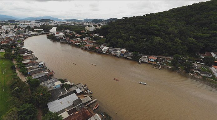 foz do rio imaruim será limpa na semana do meio ambiente de palhoça - foto marcelo do nascimento