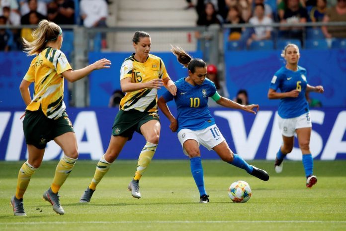 seleção feminina de futebol do brasil perdeu para a austrália