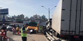 caminhineiro que bebeu provocou acidente via expressa sj