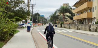 ciclovias ciclofaixas ciclorrotas em florianopolis