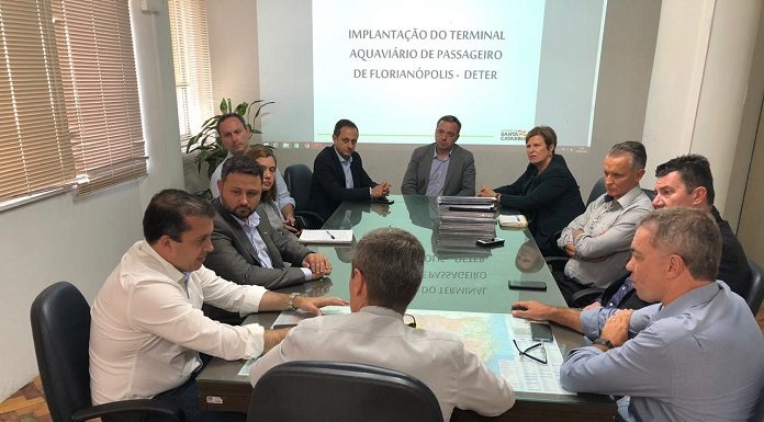 reuniao sobre viabilidade transporte maritmo grande florianopolis