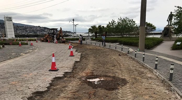 iniciam obras de aceso a ponte hercilio luz em florianopolis