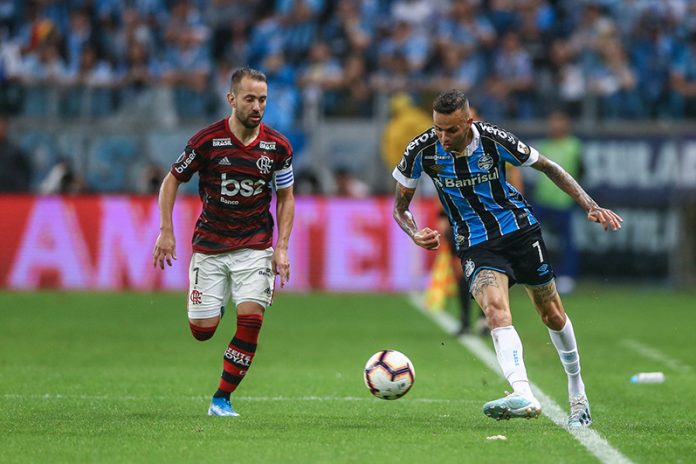 Grêmio e flamengo empataram em 1X 1