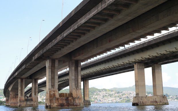 pontes vistas de baixo