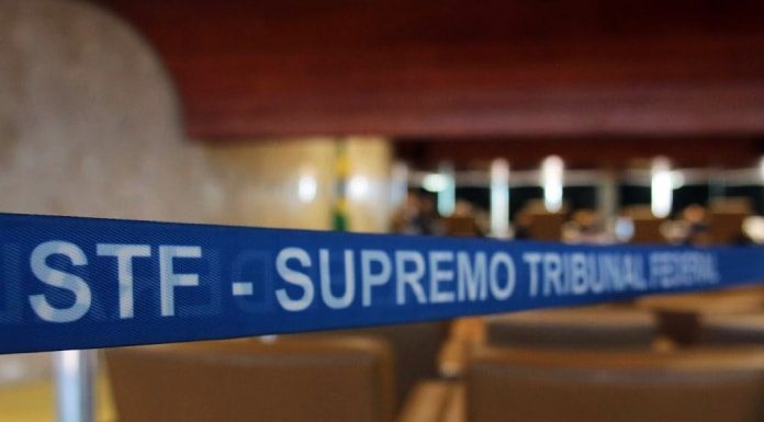 faixa de guarda do corpo escrita stf - supremo tribunal federal