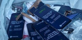 celulares novos com película roubados por adolescentes em loja na lagoa da conceição