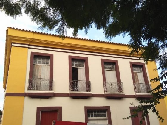 A Casa de Cultura, uma das construções mais antigas da cidade, no Centro Histórico, que já foi câmara, cadeia e prefeitura e hoje está perto de ser reinaugurada