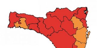 Grande Florianópolis, Laguna, Médio Vale do Itajaí e Oeste estão em nível grave