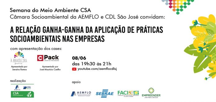 Empresas da Grande Florianópolis apresentam práticas socioambientais em evento on-line