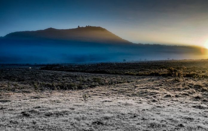 previsão do tempo (clima para amanhã) é de declínio acentuado de temperatura com chance de neve em santa catarina