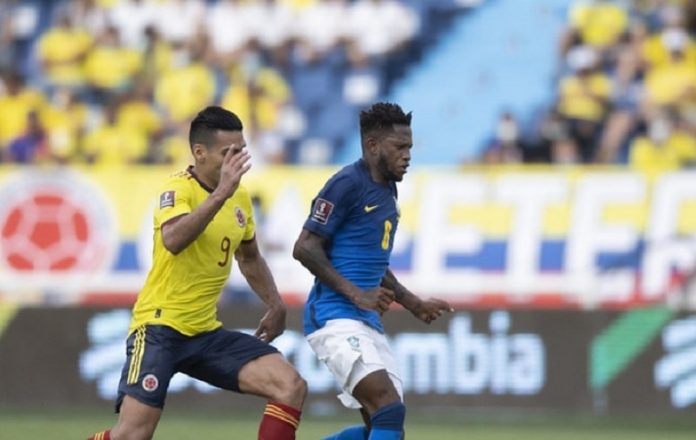 No Estádio Monumental, em Barranquilla, Brasil e Colômbia ficam no 0 a 0