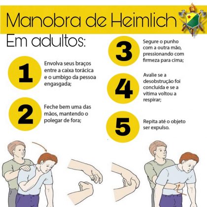 manobra de hemlich em adultos