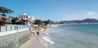 30m em Jurerê e 35m em Ingleses: prefeitura pede licença para alargamento das praias | mas dos ingleses batendo nos muros das casas