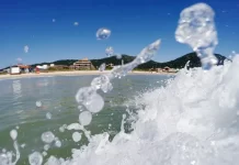 relatório de qualidade da água do mar balneabilidade em sc