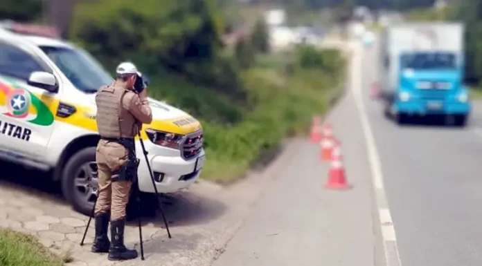 Velocidade acima do permitido para a via foi o flagrante de trânsito em maior quantidde nas rodovias estaduais