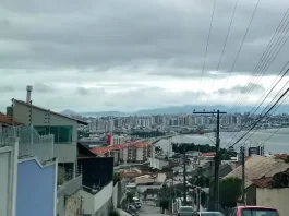 vista geral de são josé a partir do morro do centro histórico