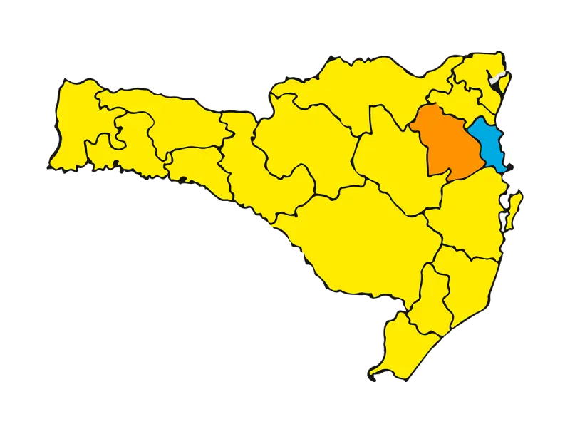 Nova Matriz de Risco Potencial Regionalizado aponta 1 região no no nível moderado, 15 regiões no nível alto e 1 no grave