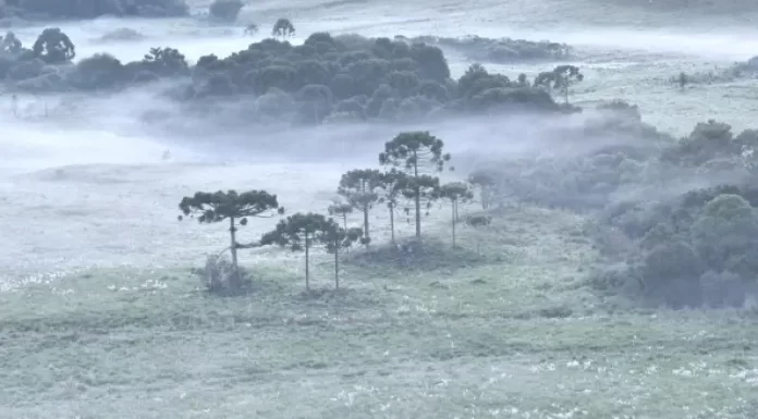 Frio em Santa Catarina - alerta de chuva e temperaturas baixas