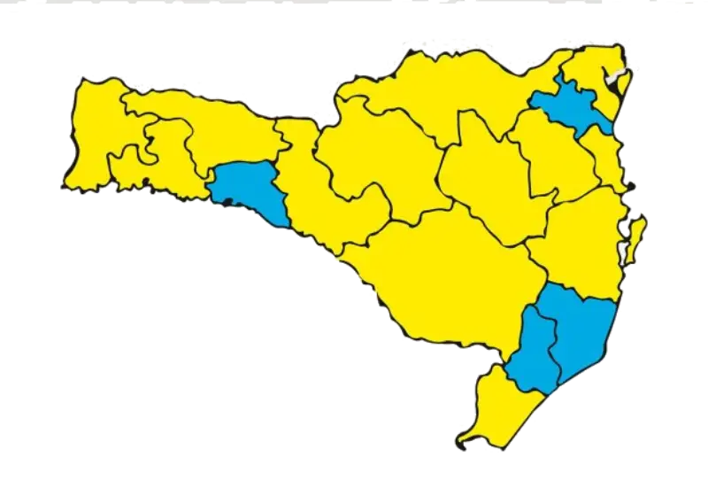 Matriz de Risco Regionalizado aponta 13 regiões no nível alto e quatro no moderado