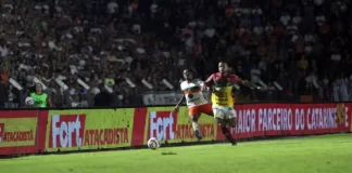 Tudo igual no jogo de ida da final do Catarinense entre brusque e camboriú