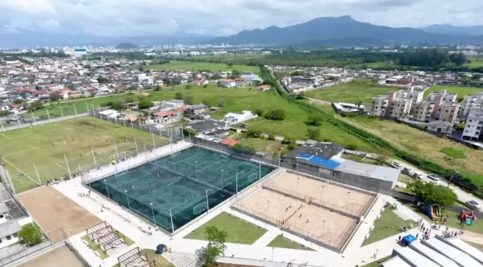 Complexo Esportivo Oriedson de Souza em Forquilhinha, São José