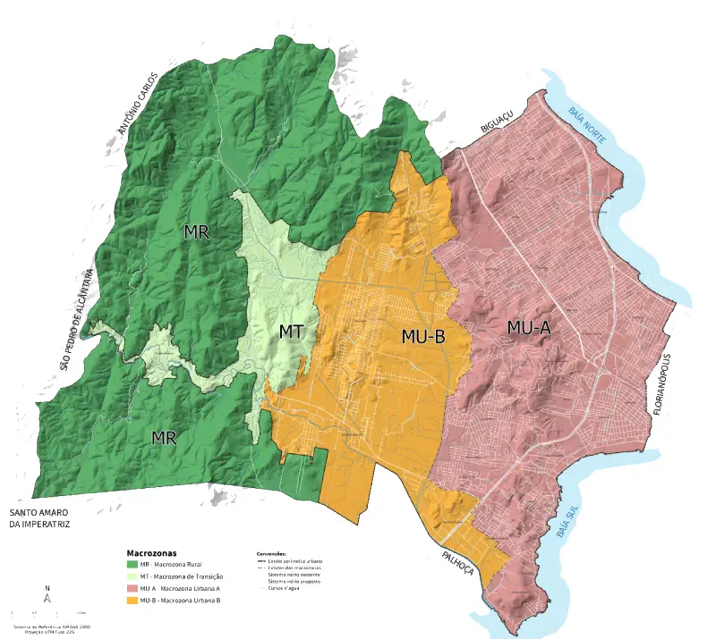 Mapas, como o macrozoneamento, podem ser consultados no site da prefeitura