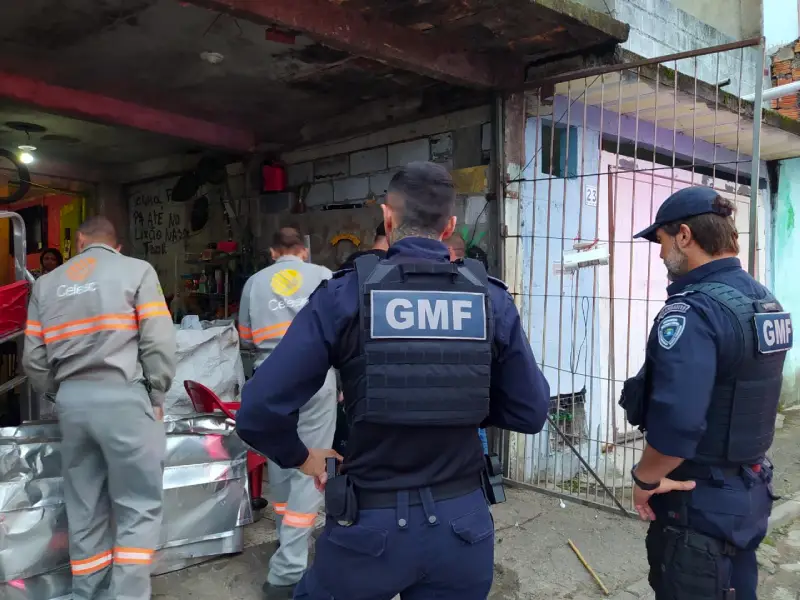 Nova operação integrada fiscaliza estabelecimentos em combate à receptação de fiação furtada em Florianópolis