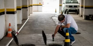 Inspeção do programa sanitário-ambiental em Florianópolis