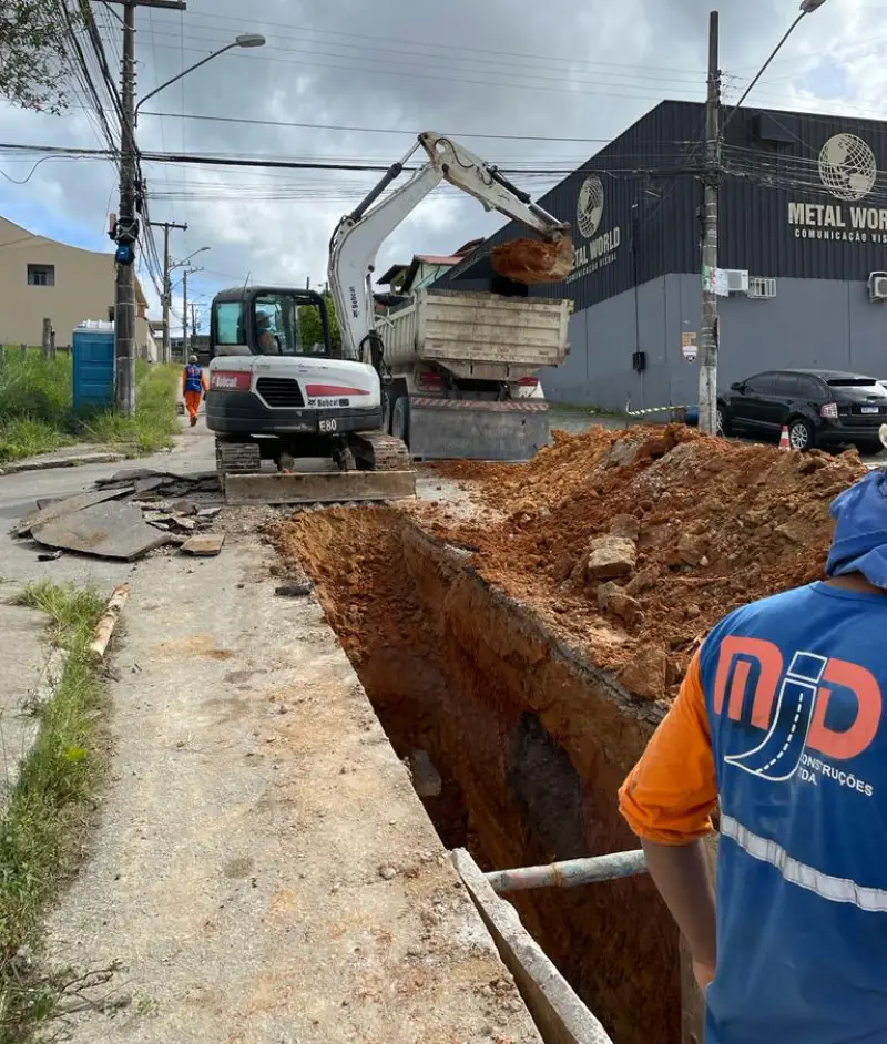 Nova adutora vai reforçar abastecimento de São José e Biguaçu