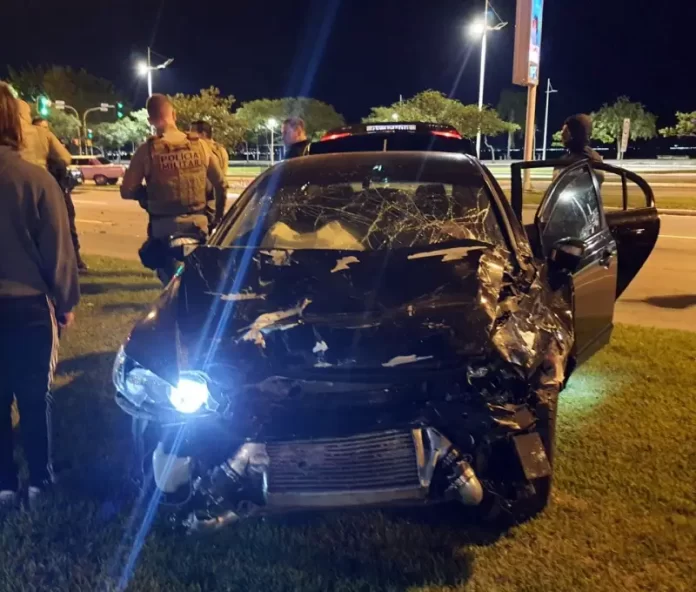 Motorista que participava de racha em um Honda Civic matou passageiro de outro veículo