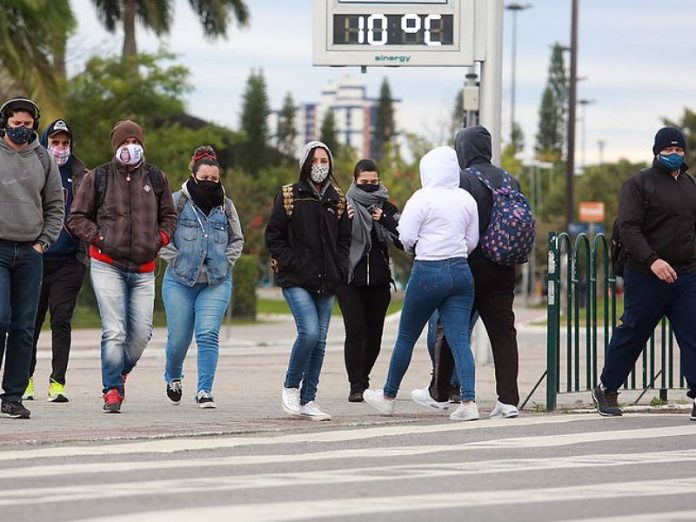 frio em florianópolis