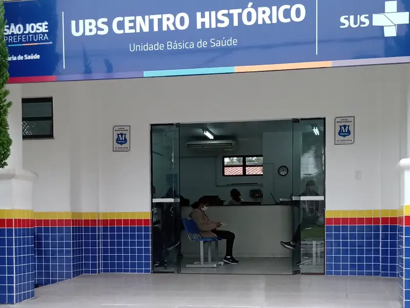 Posto de saúde do Centro Histórico de São José