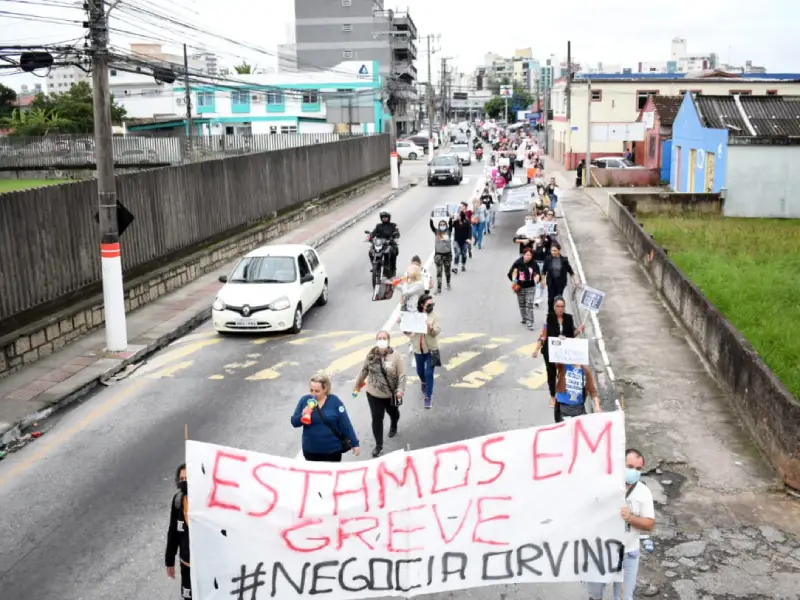 servidores de são josé protestaram