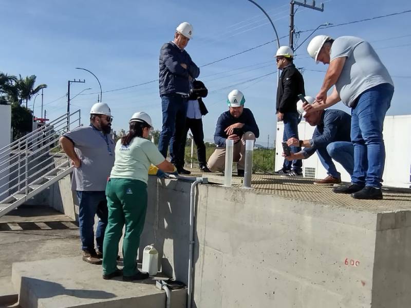 Casan apresenta a vereadores de São José modelo de tratamento de esgotos