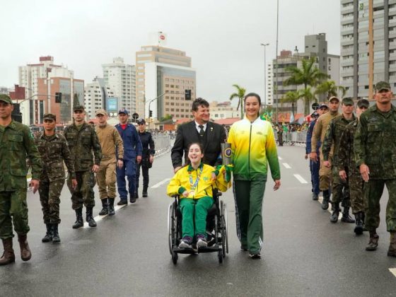 Galeria: como foi o desfile de 7 de setembro em Florianópolis