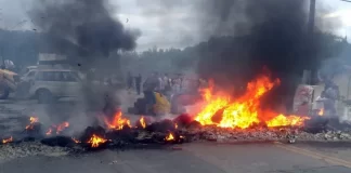 Colapso logístico em SC