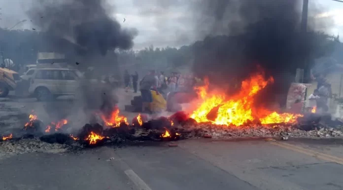 Colapso logístico em SC