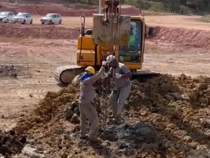 Obras de fundação da ETE Potecas, em São José, iniciaram nesta semana