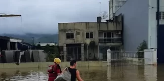 A previsão indica o enfraquecimento das chuvas nesta quarta e quinta-feira. Foto: CBM/Divulgação