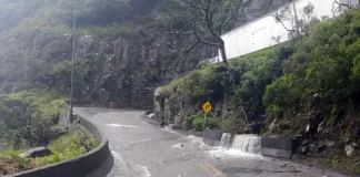 Serra do Rio do Rastro é completamente interditada após deslizamentos