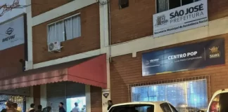 Centro Pop de São José, no bairro Roçado