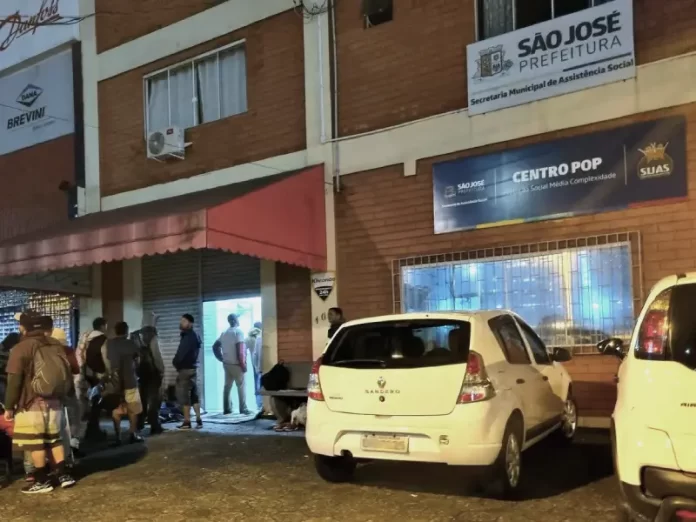 Centro Pop de São José, no bairro Roçado