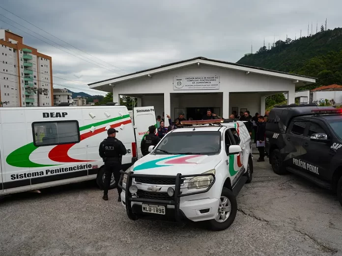 Três presos morreram em incêndio na Penitenciária de Florianópolis