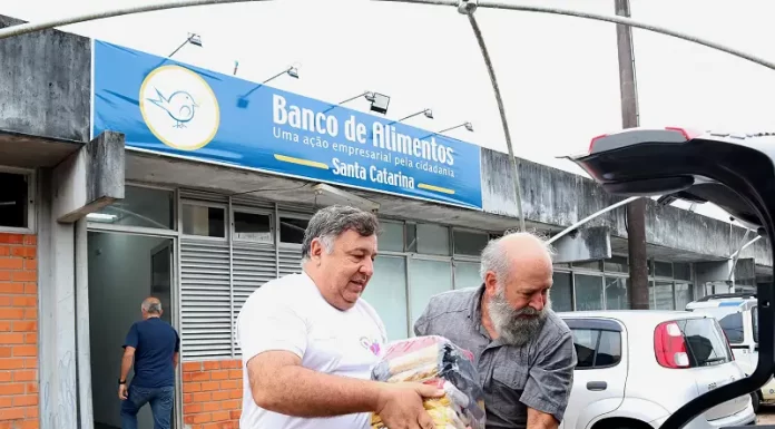 Banco de Alimentos de SC, em São José