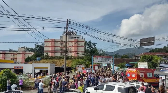 Homem invade creche em Blumenau e mata quatro crianças