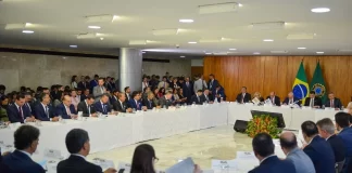 Reunião em Brasília com governadores e presidente sobre violência nas escolas