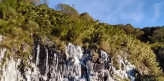 Serra do Rio do Rastro congelada