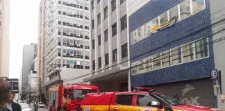 Princípio de incêndio ocorre no prédio da Fecomércio no Centro