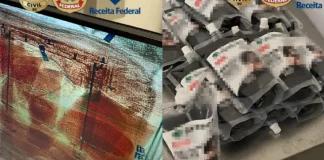 Cocaína diluída em produtos de beleza é apreendida no aeroporto